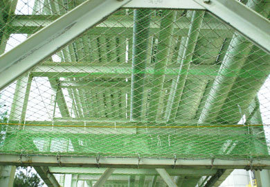 公共管架雙層防護網