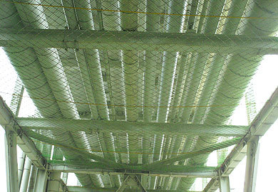 公共管架雙層防護網