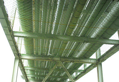 公共管架雙層防護網