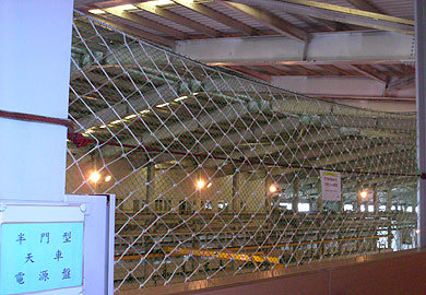 扶手欄杆立面攔截網