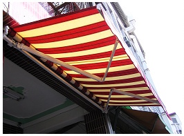 手動伸縮遮陽棚