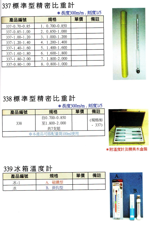 比重計/30cm/刻度1/5