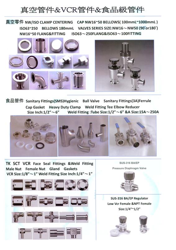 各式接頭.閥類.管件