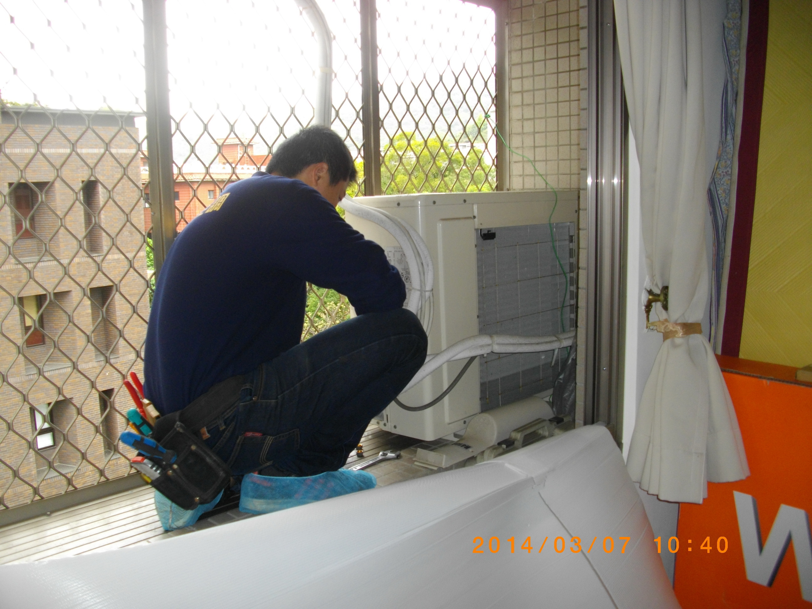 台北市天母住家冷氣安裝