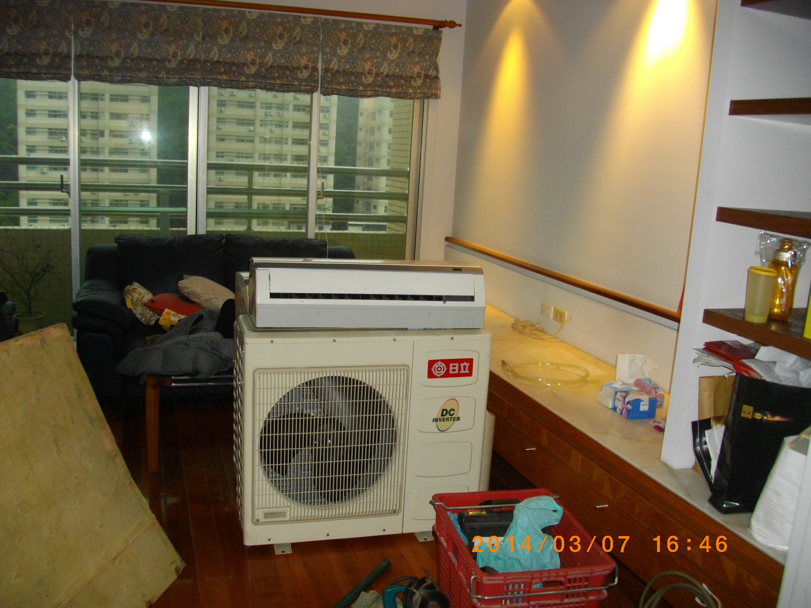 台北市天母住家冷氣安裝