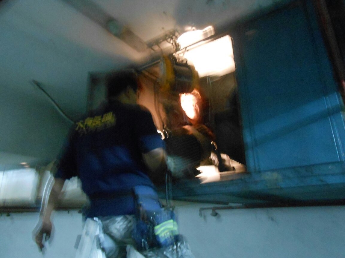 新北市中和區社區大樓消防抽煙馬達維修