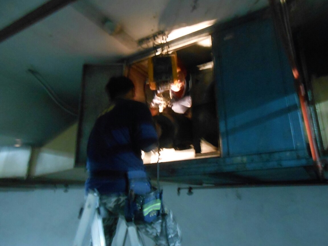 新北市中和區社區大樓消防抽煙馬達維修