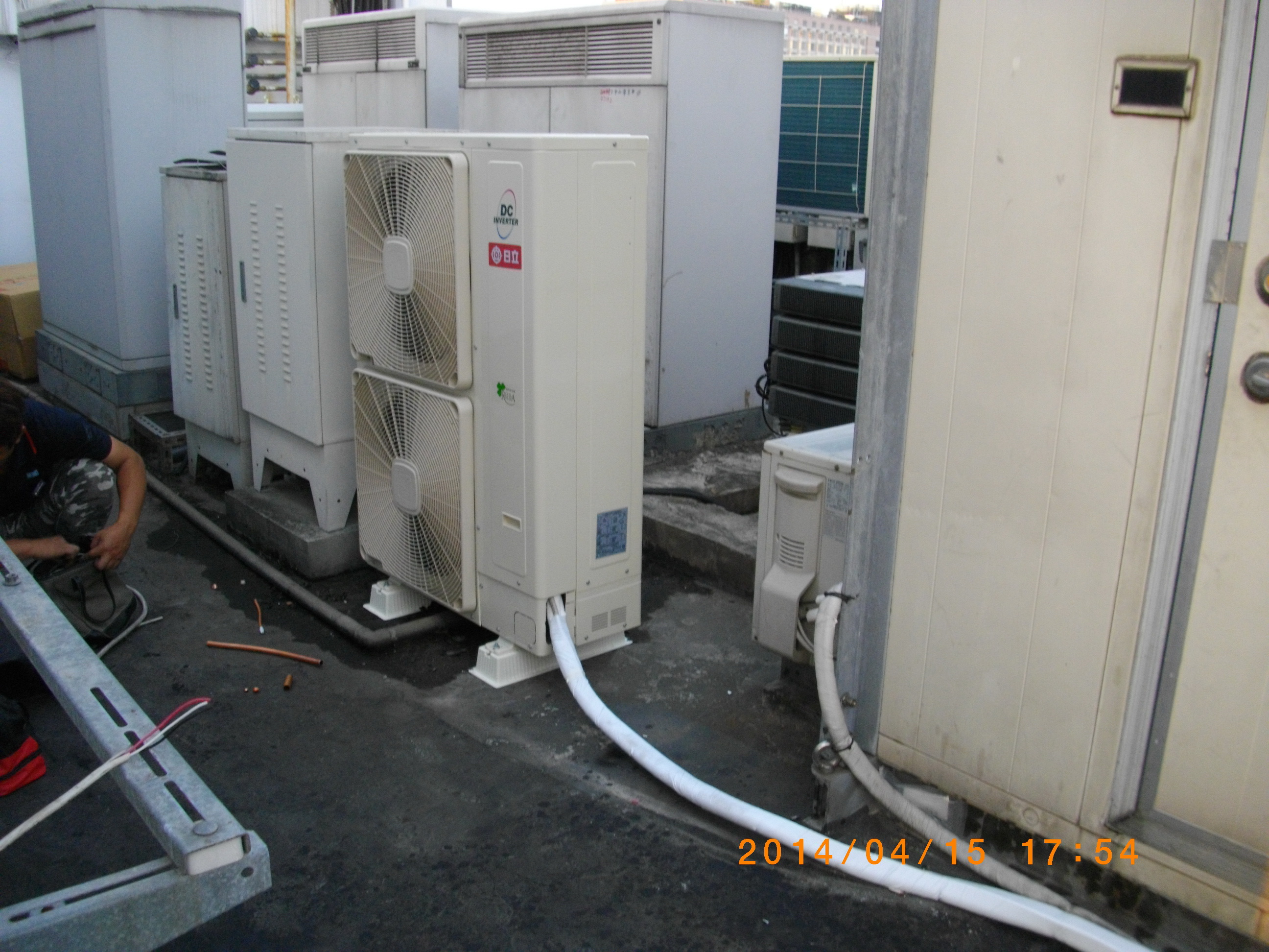 台北市中山區-變頻多聯式冷氣機安裝