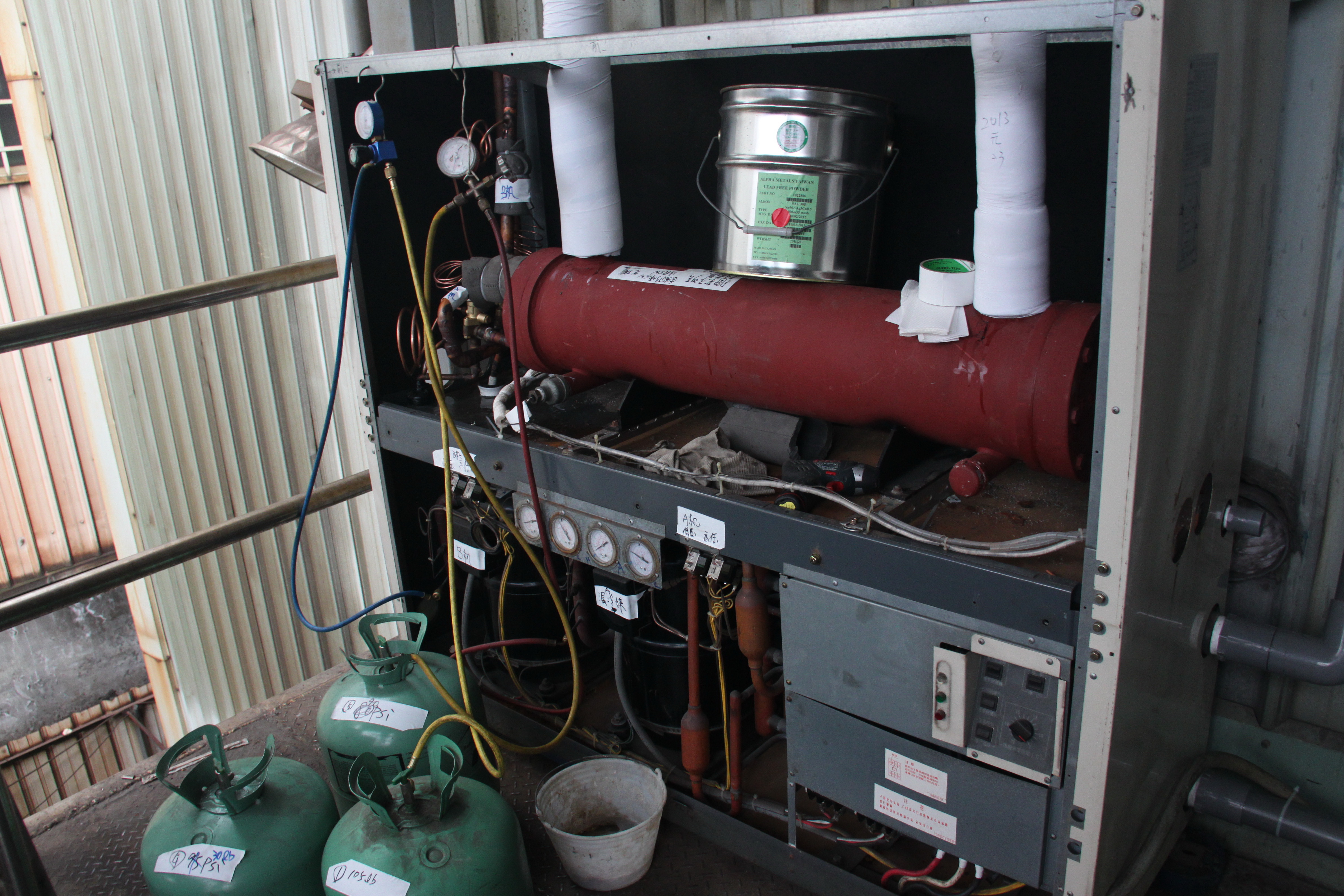 桃園阿爾發熱交換器維修