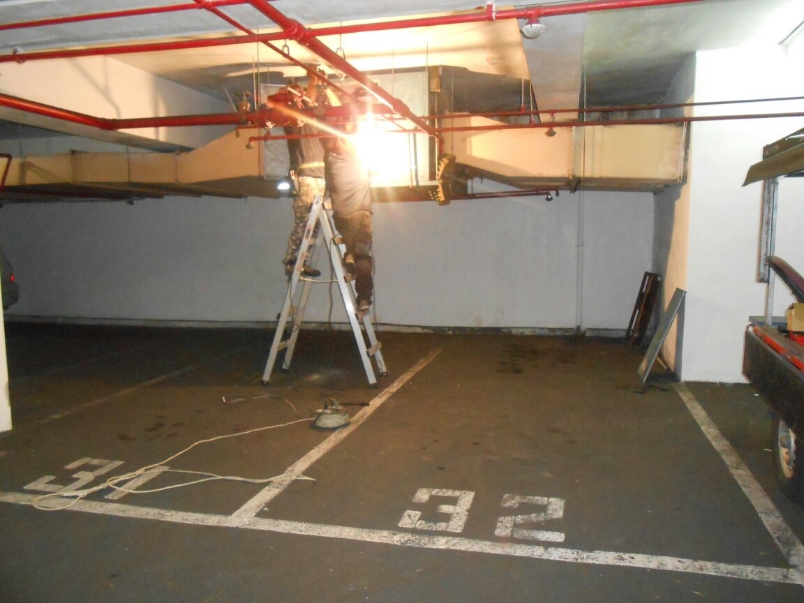 新北市中和區社區大樓消防抽煙馬達維修