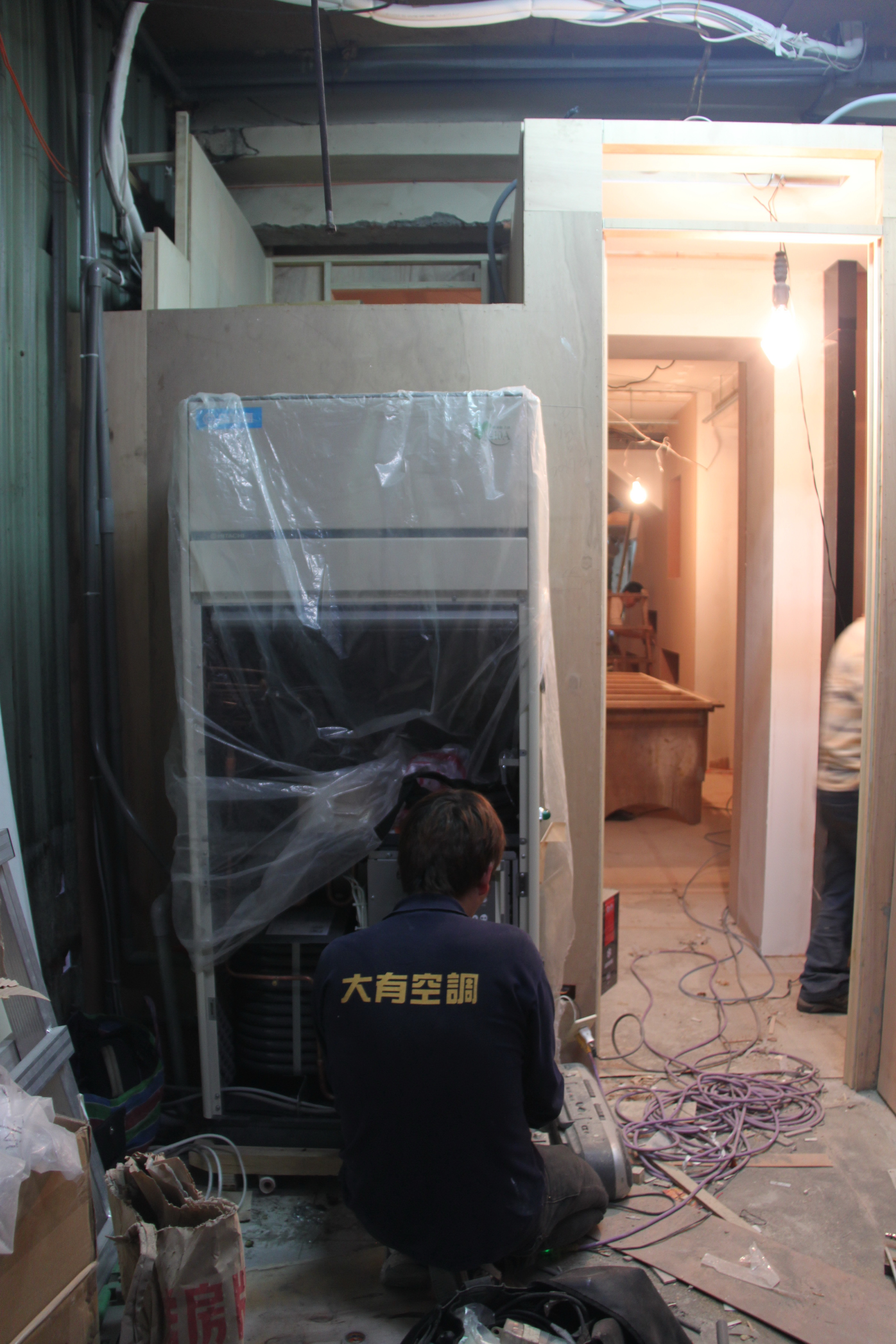 新北市新店食品工廠空調清潔保養