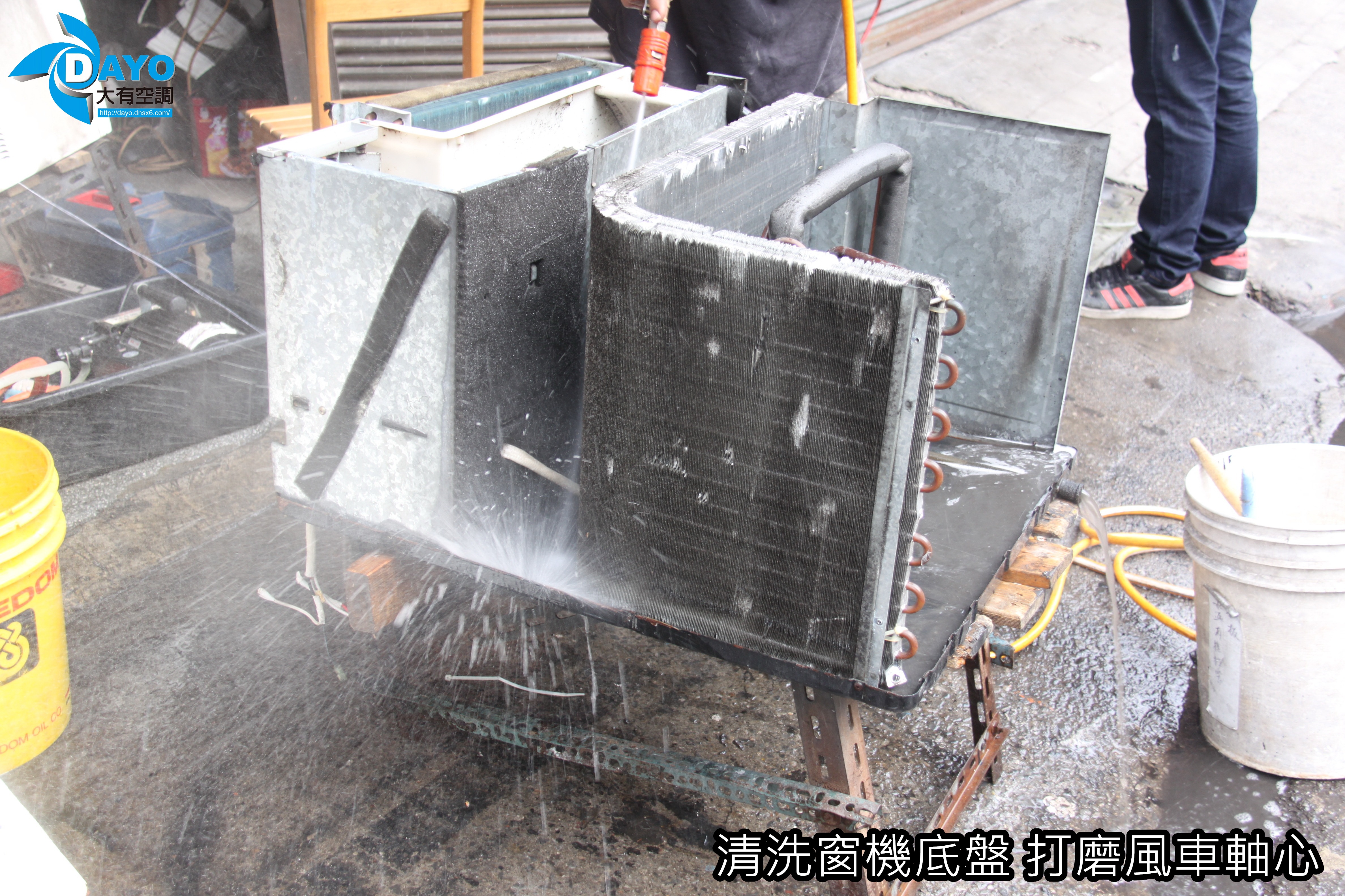 新北市中和冷氣機換軸承保養