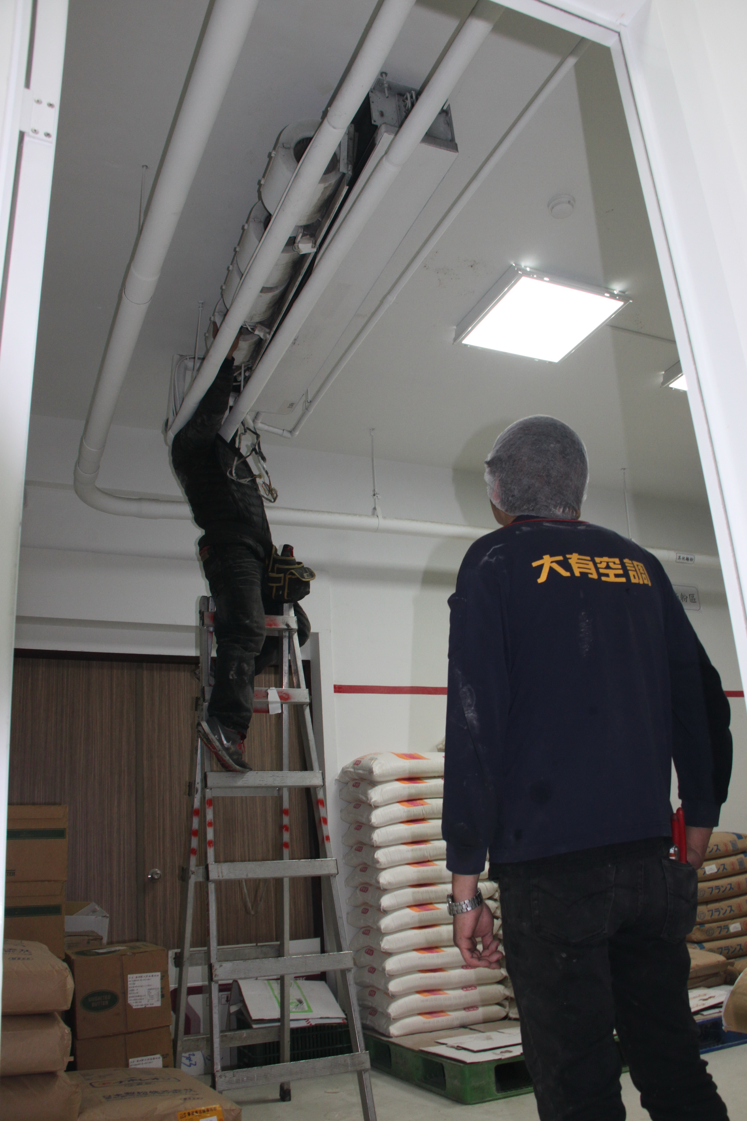 新北市新店食品工廠空調清潔保養