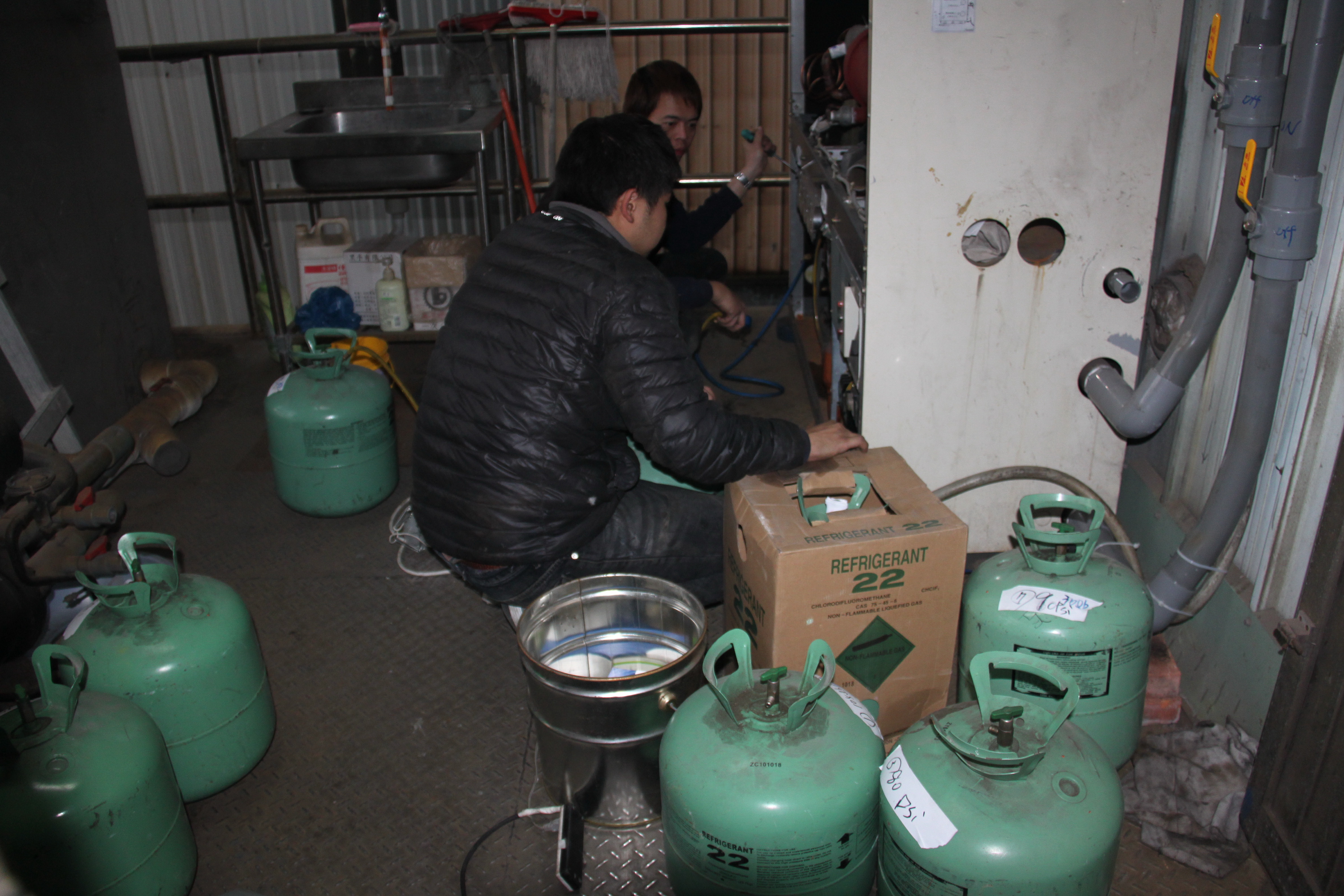 桃園阿爾發熱交換器維修