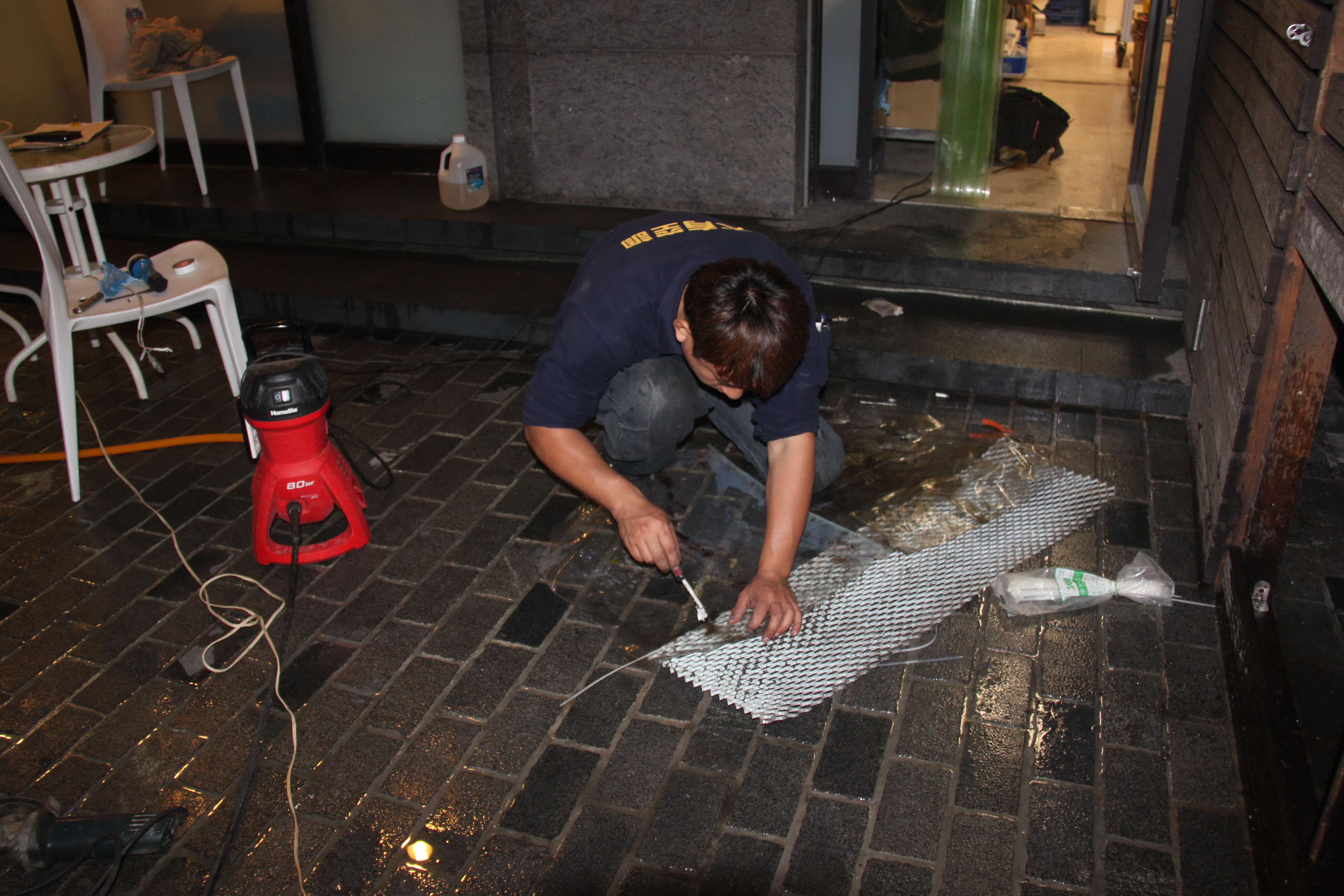 台北市東湖店家水塔保養