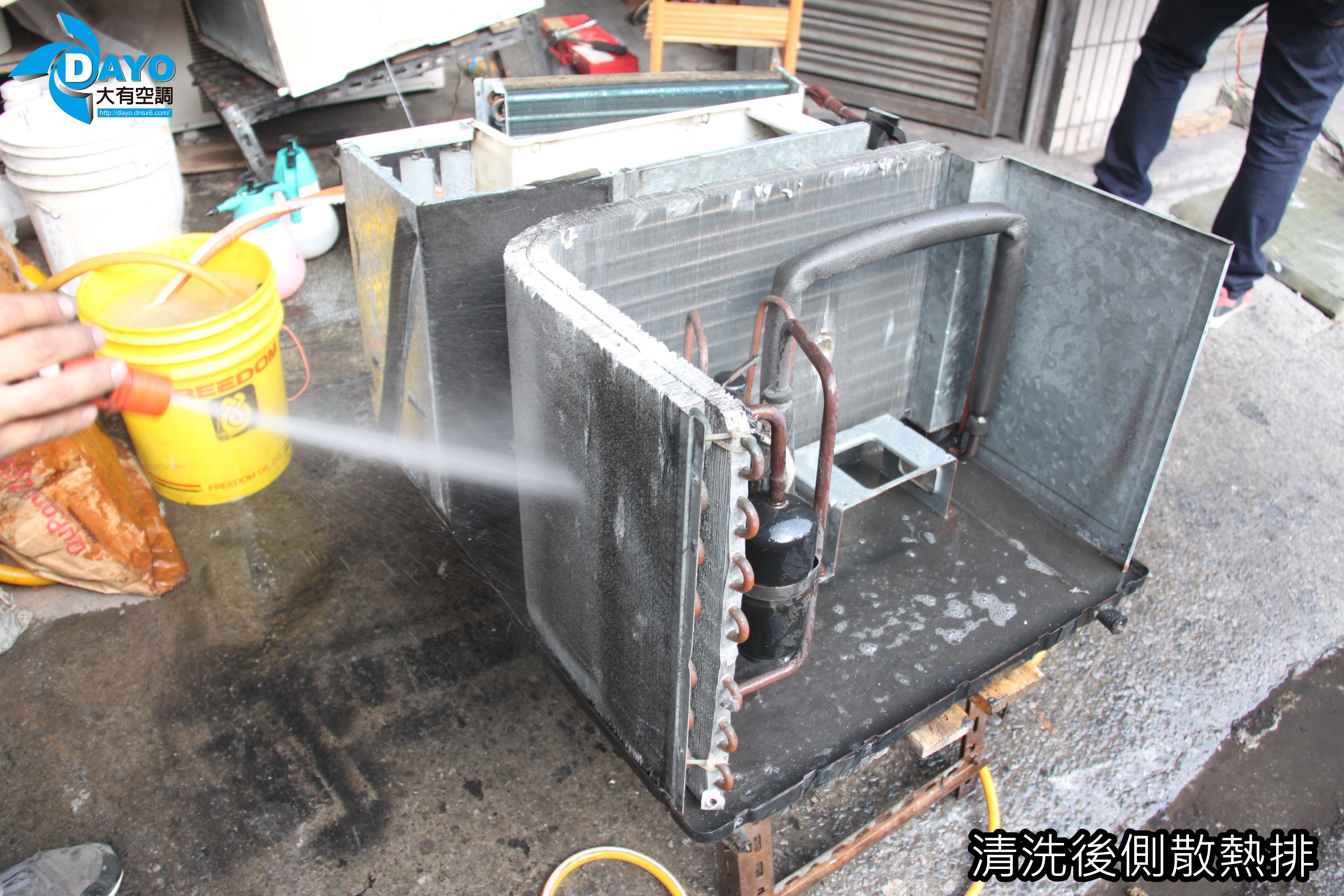 新北市中和冷氣機換軸承保養