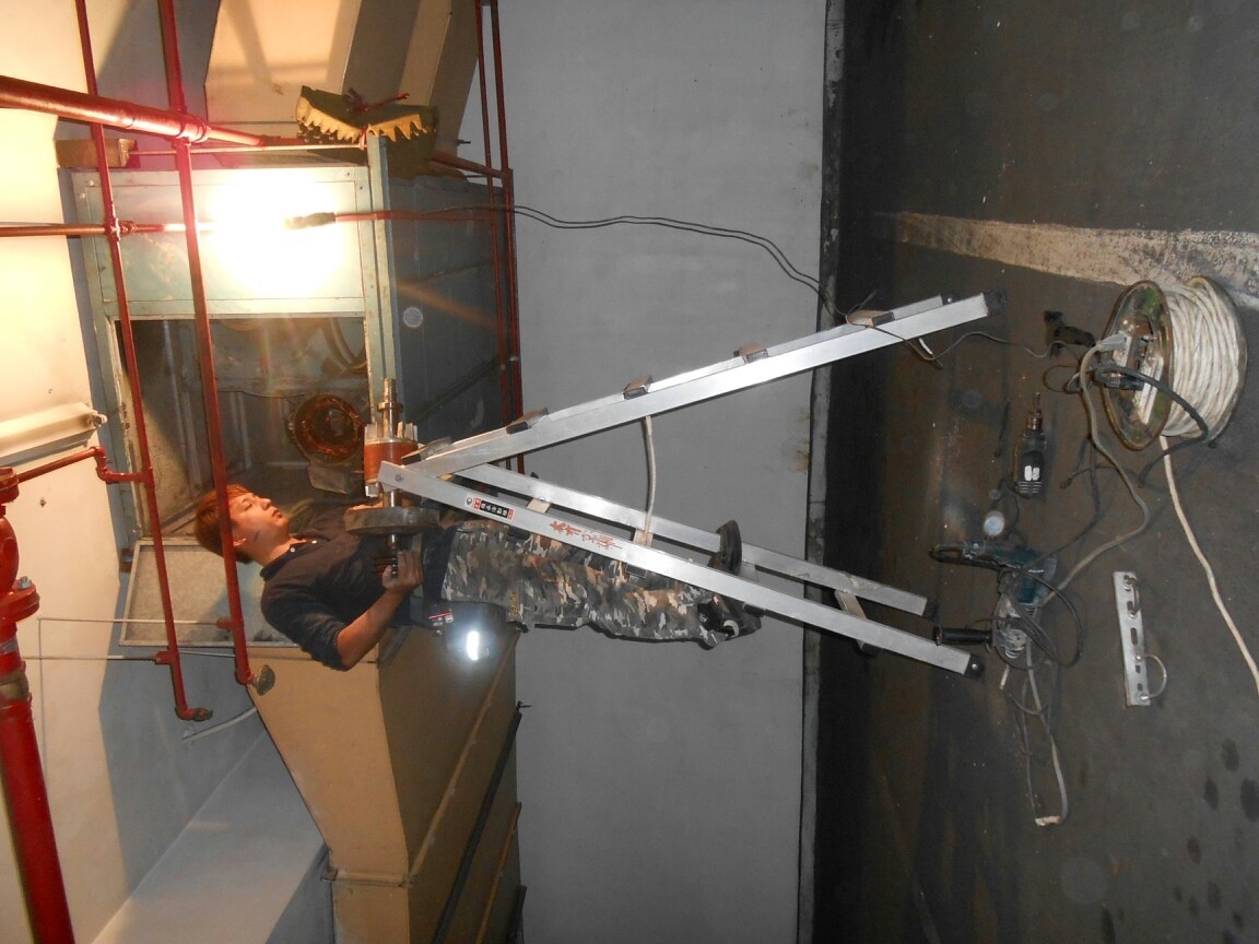 新北市中和區社區大樓消防抽煙馬達維修