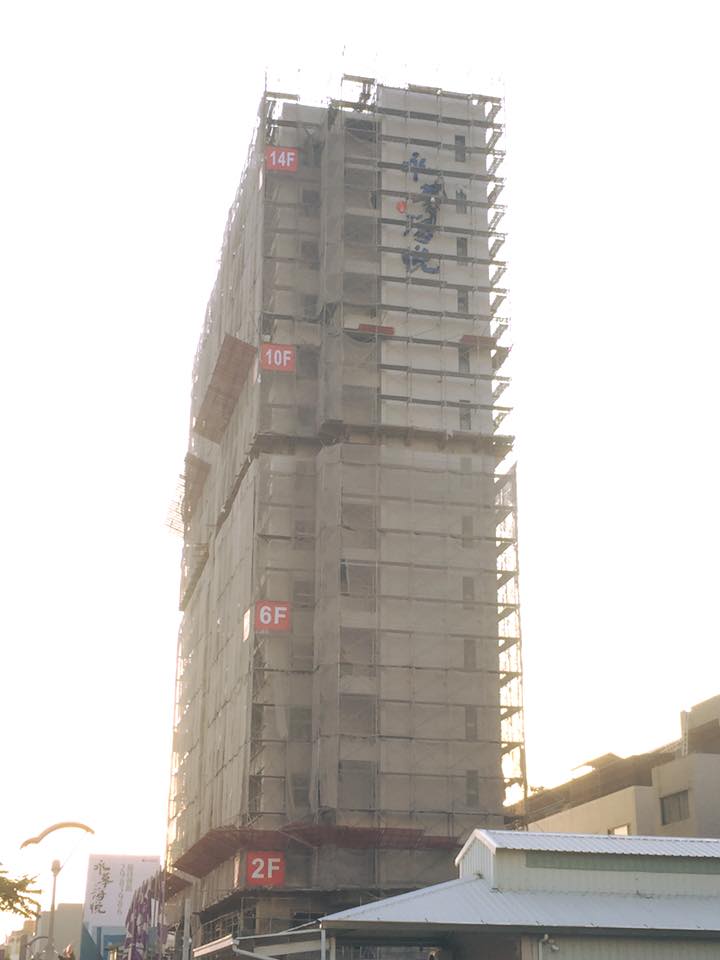 金屬字_永華海悅外牆不銹鋼烤漆字