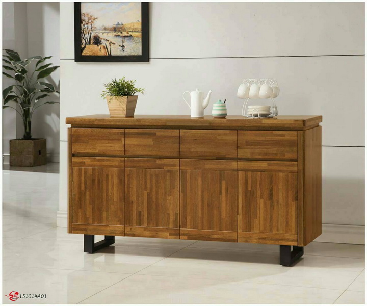 實木工業風餐櫃