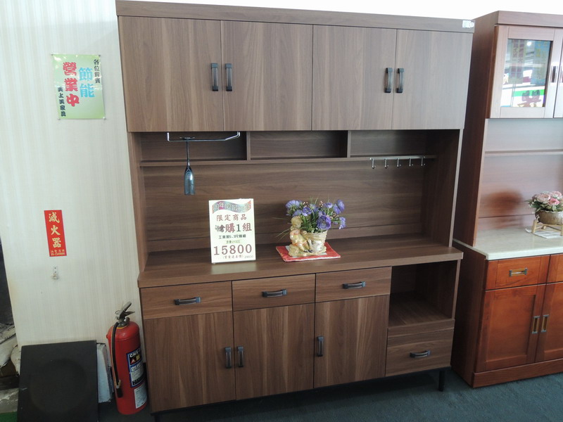 工業風5.3尺餐櫃