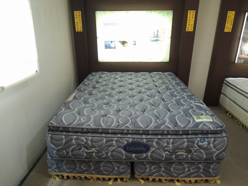 竹碳抗菌獨立桶乳膠床墊