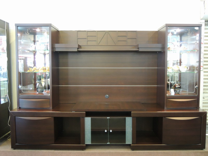 伸縮式組牆式TV櫃