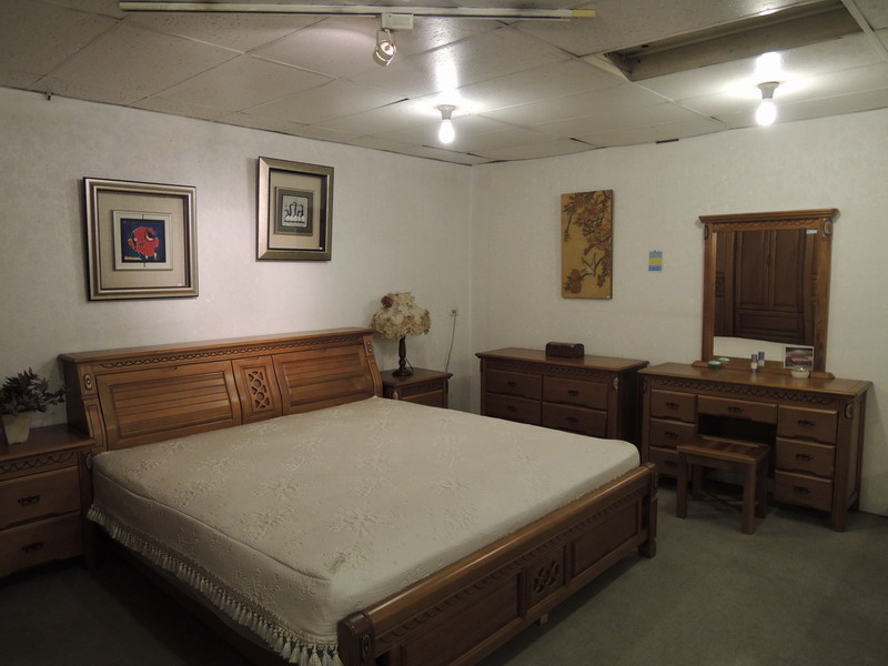 栓木實木房間組