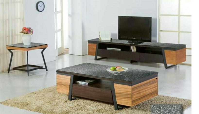 岩燒玻璃客廳組