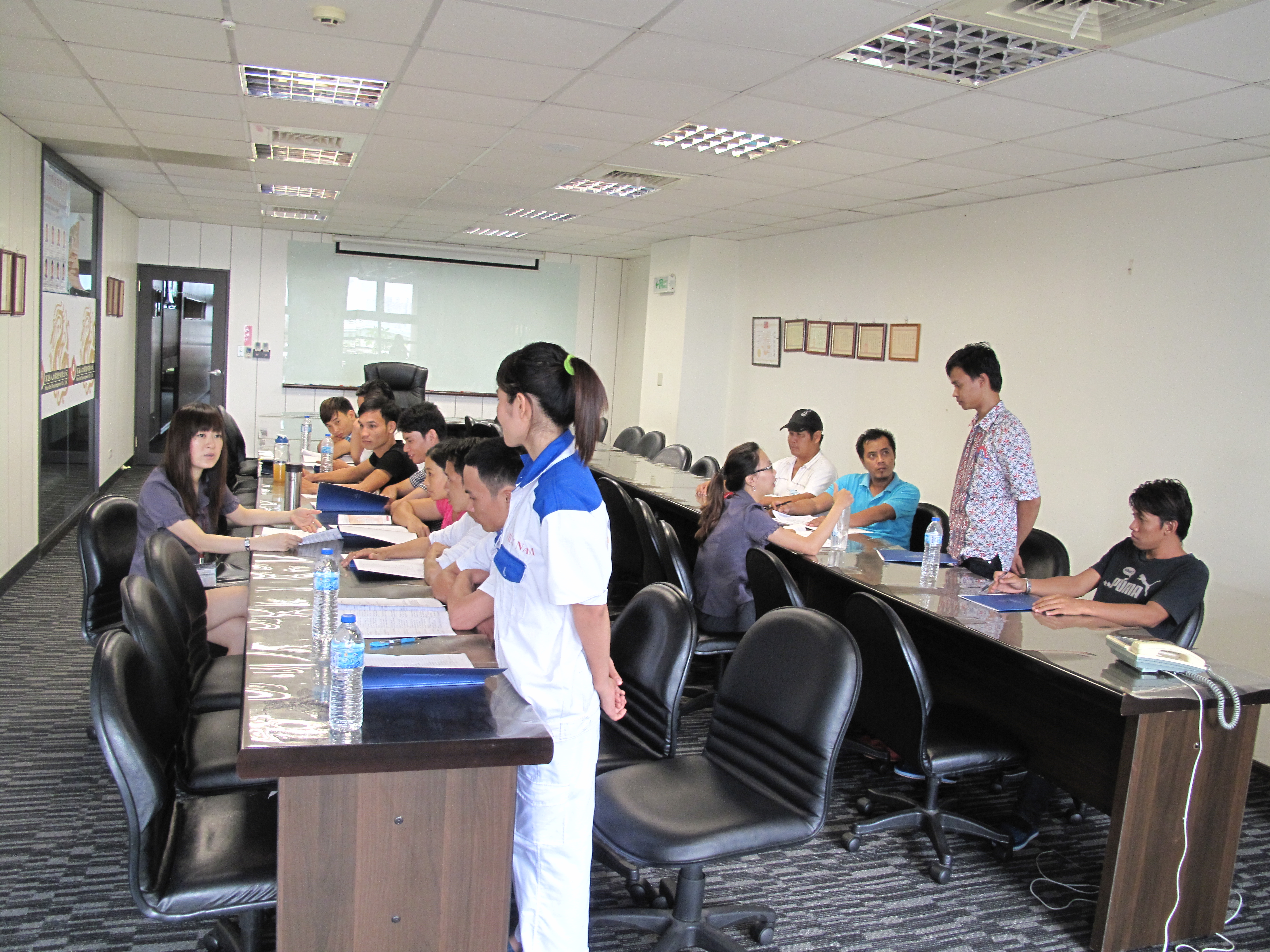 送工前之職前宣導