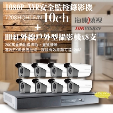 海康台南戶外監視器8+錄影機