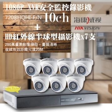 海康台南球型監視器7+錄影機
