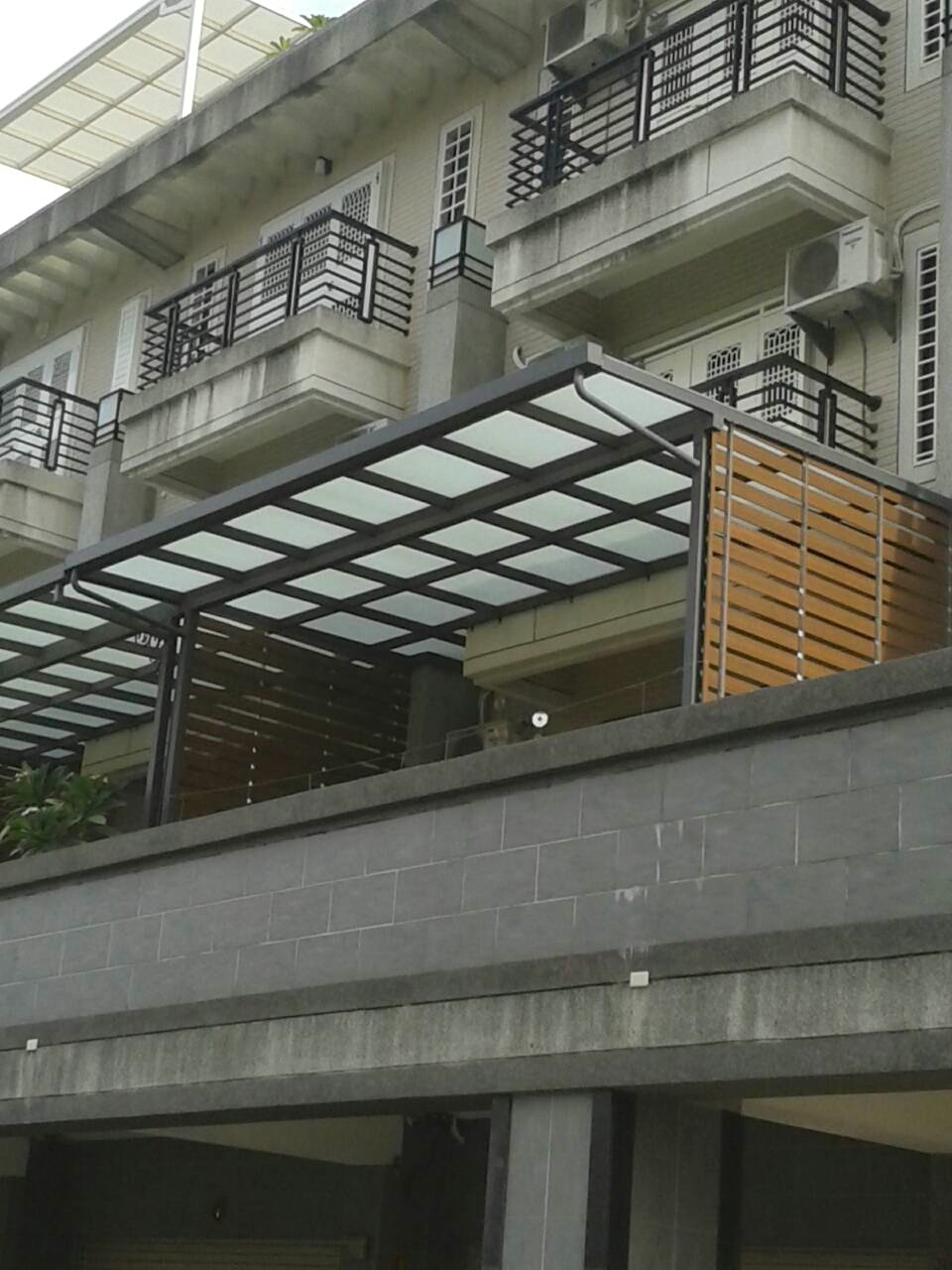 強化玻璃採光罩1