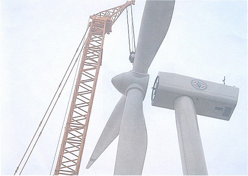 起重機-風力發電機