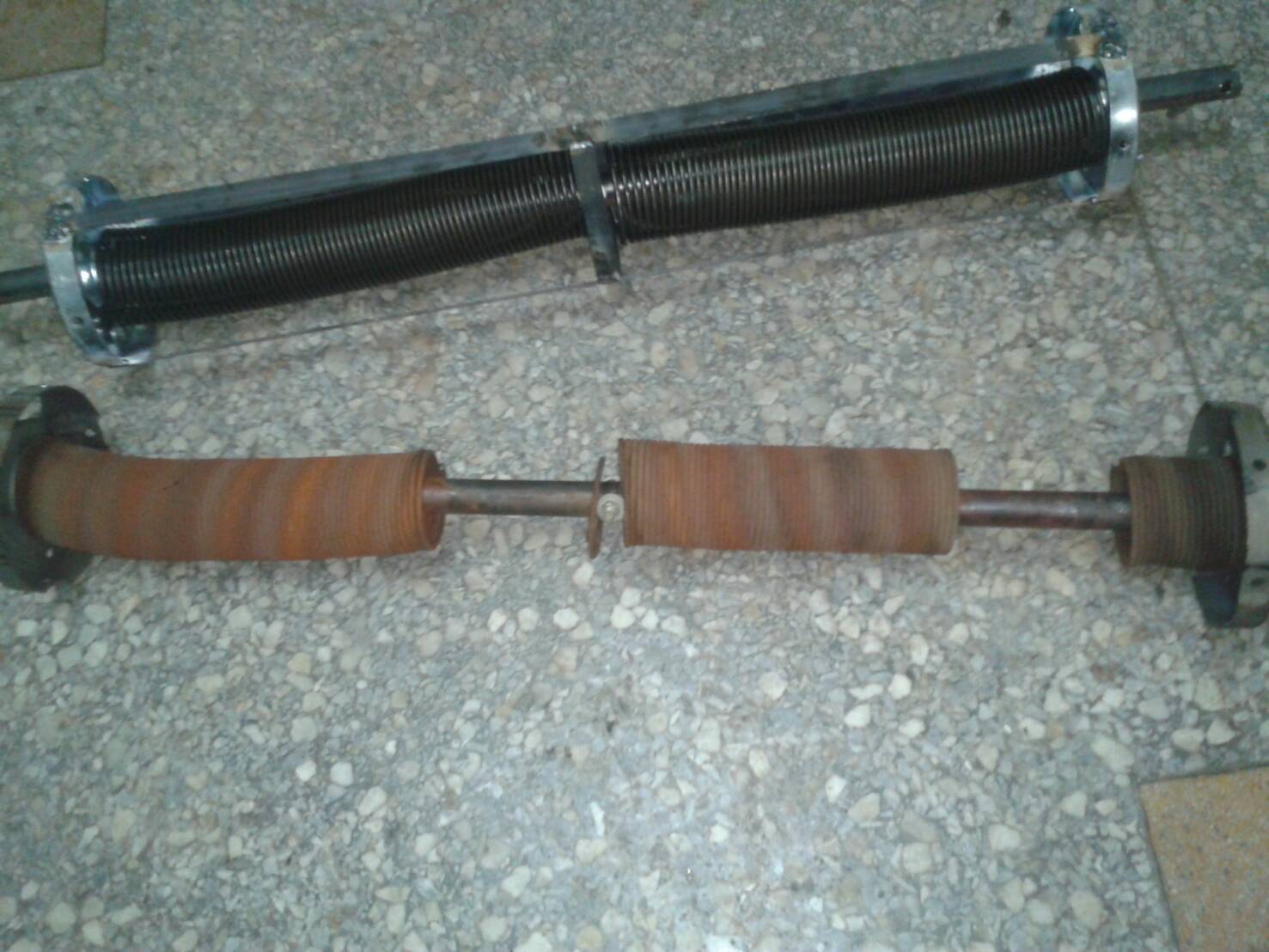 手拉捲門彈簧，舊換新