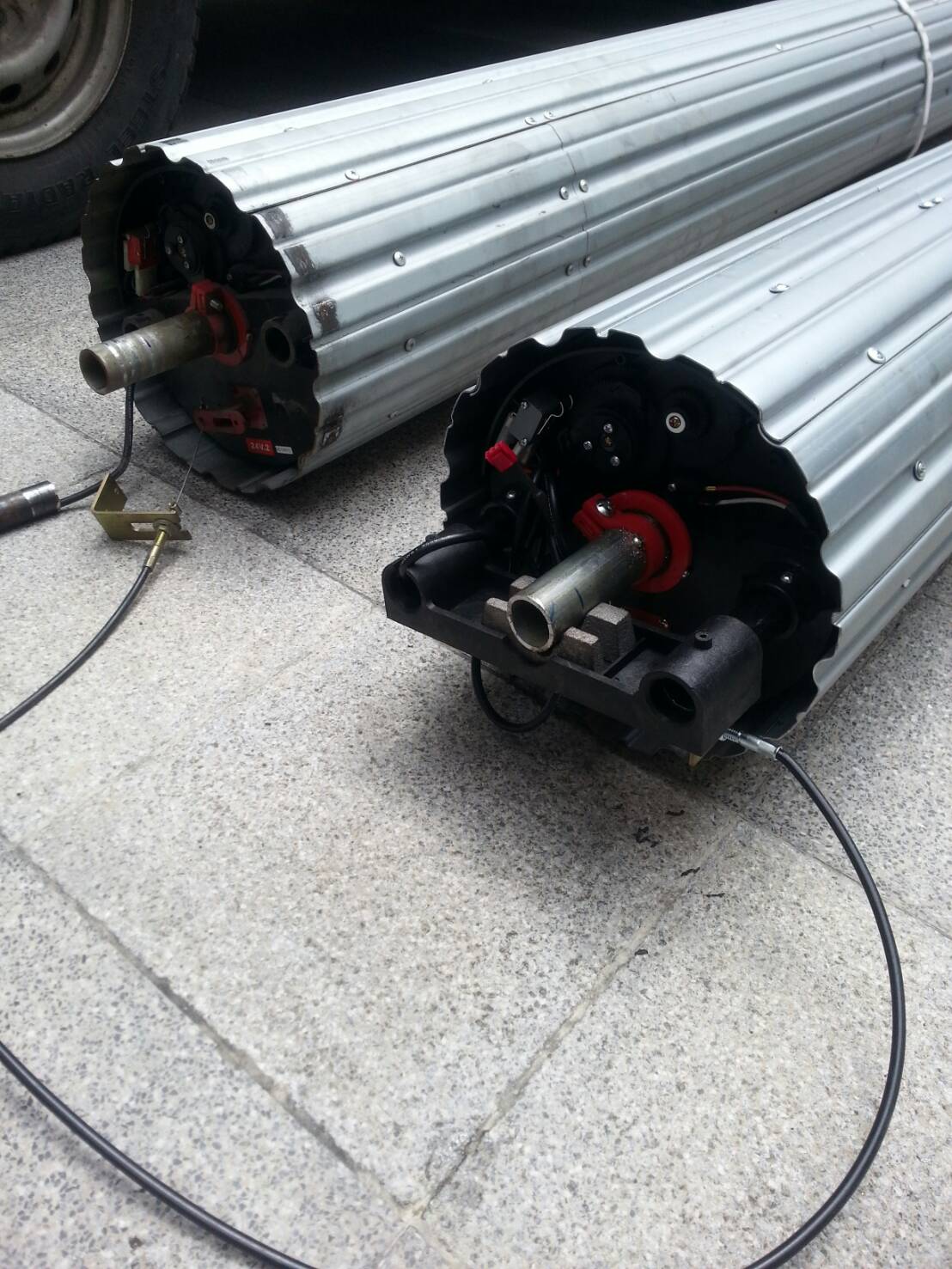 快速捲門，中心軸承，馬達，彈簧，換新2