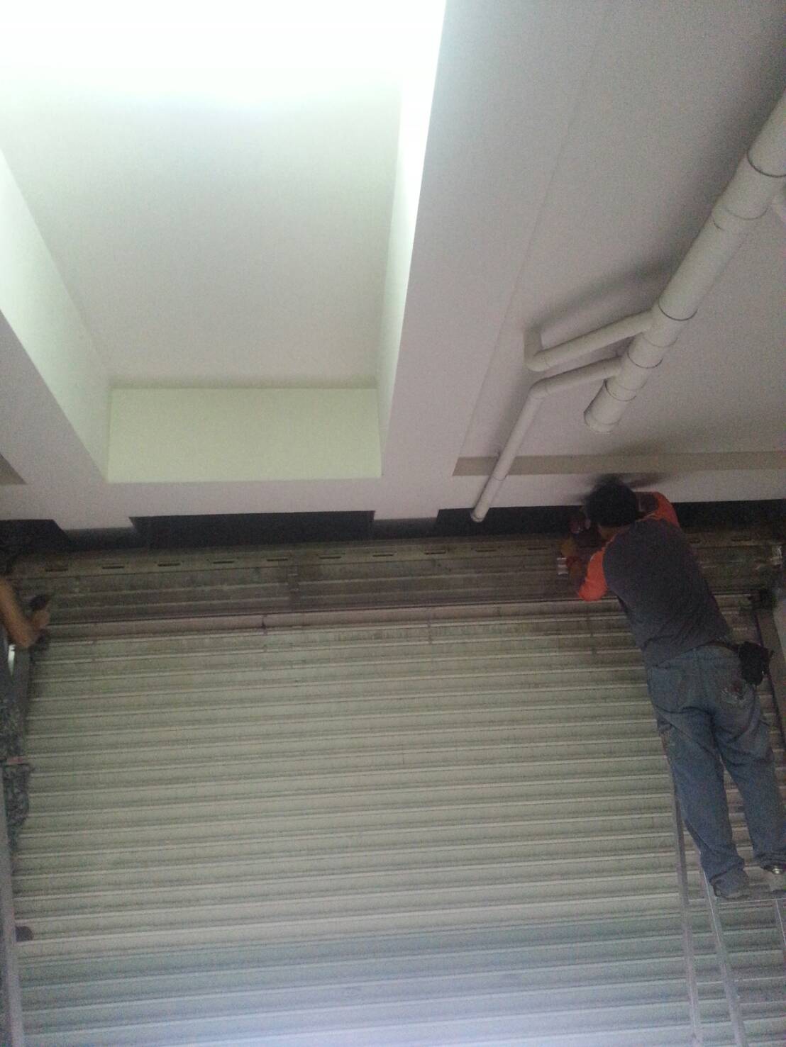 快速捲門，中心軸承，馬達，彈簧，換新5