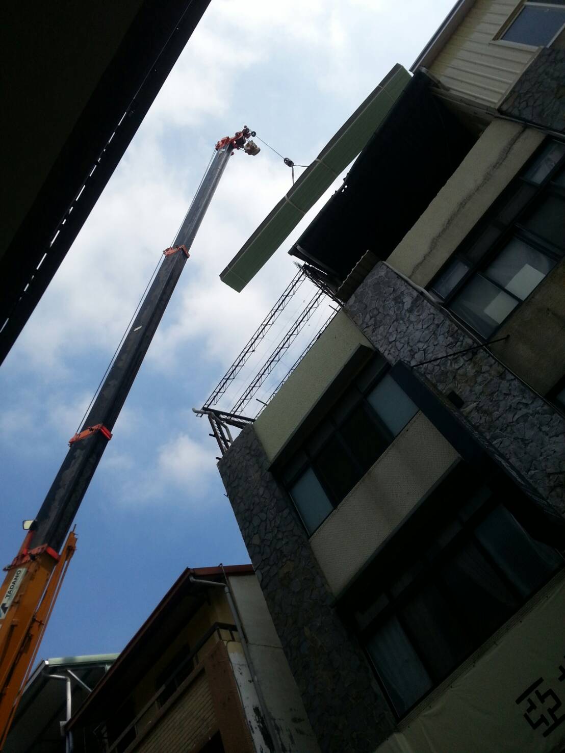 琉璃瓦換新，三合浪板3