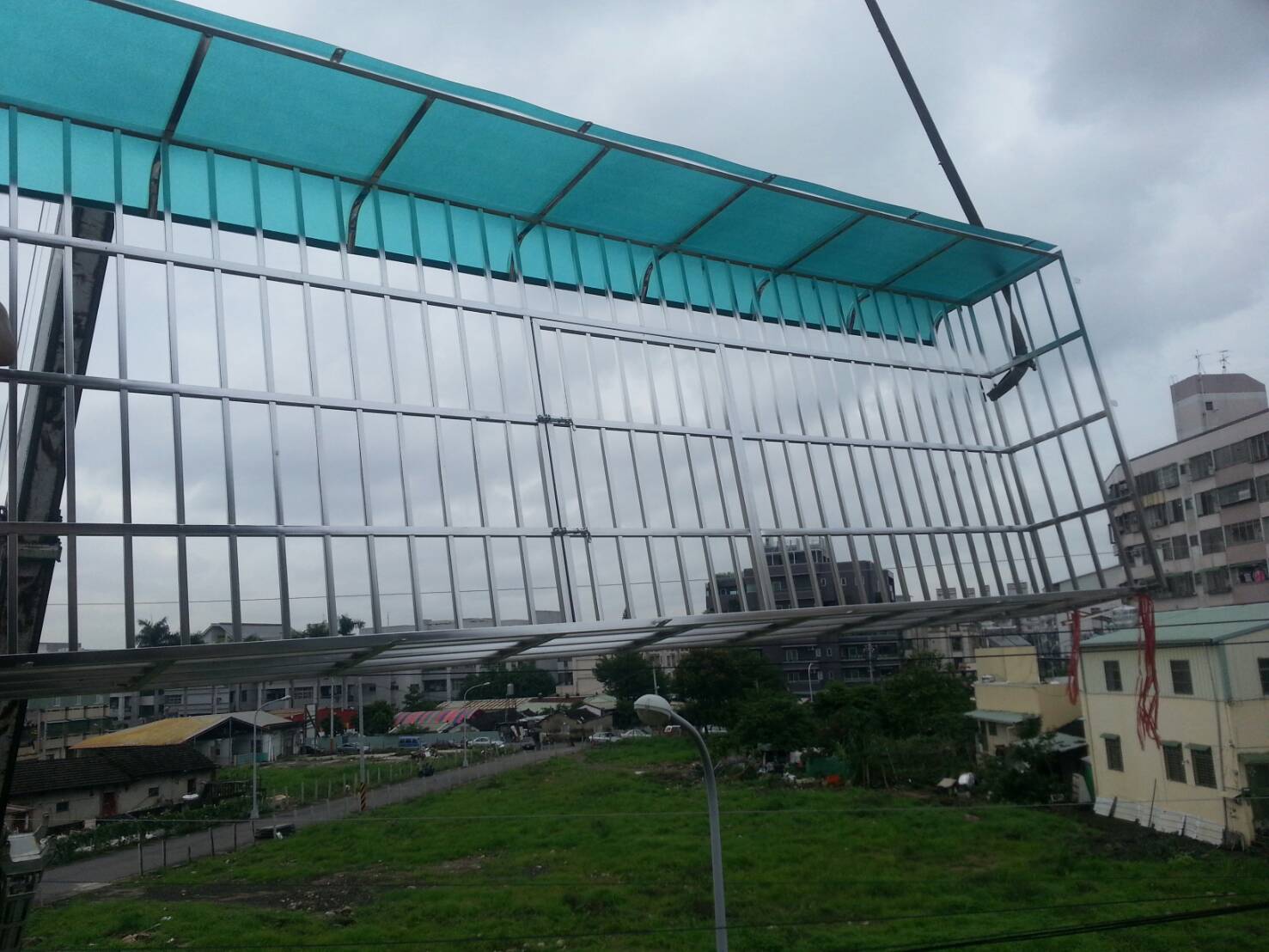 不鏽鋼安全窗，安裝5