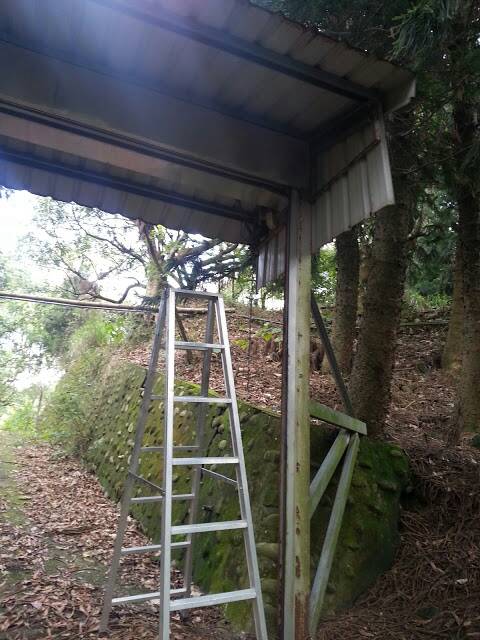 電動捲門，全部捲入捲箱內