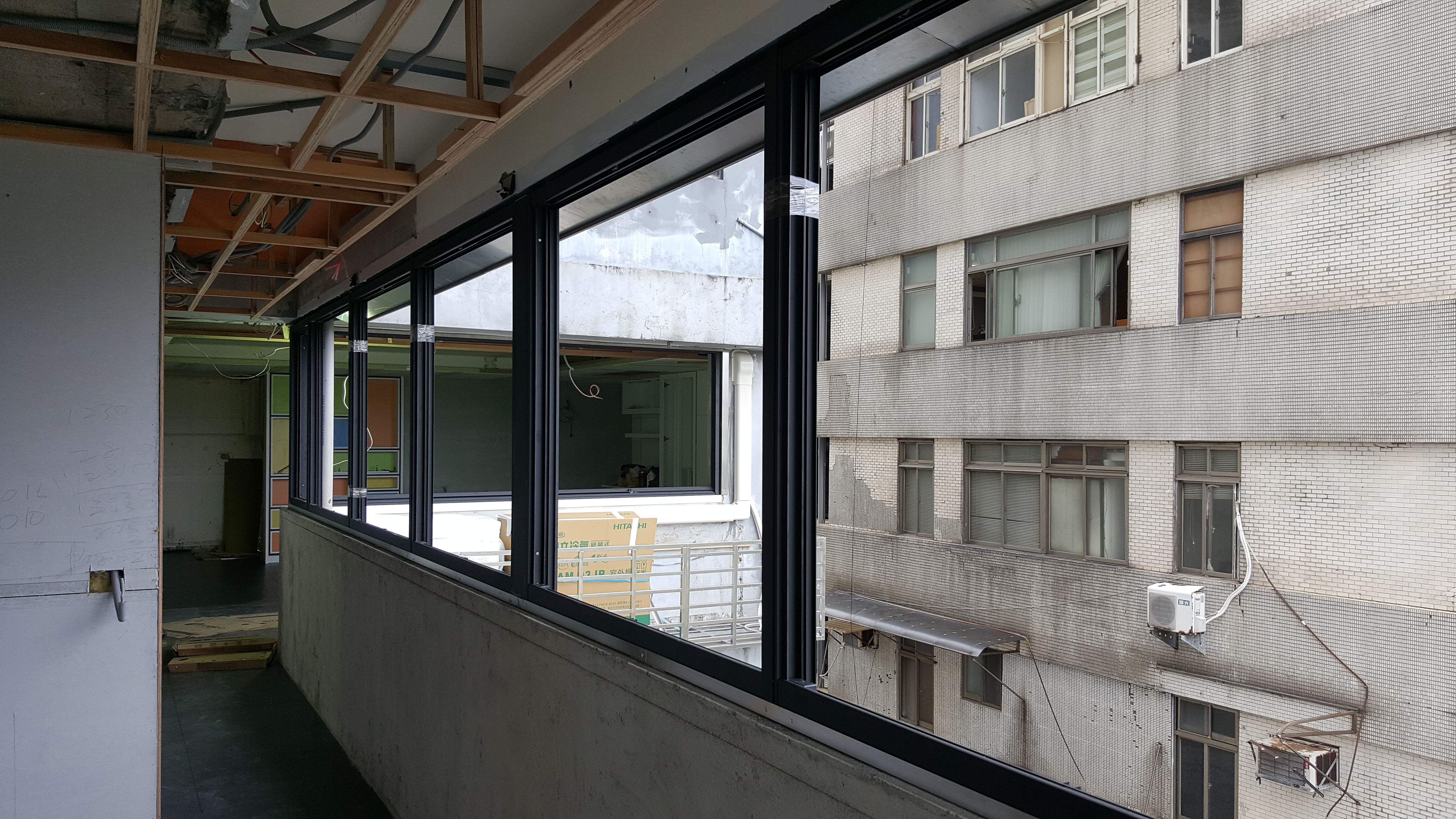 台北市鋁門窗氣密窗施工