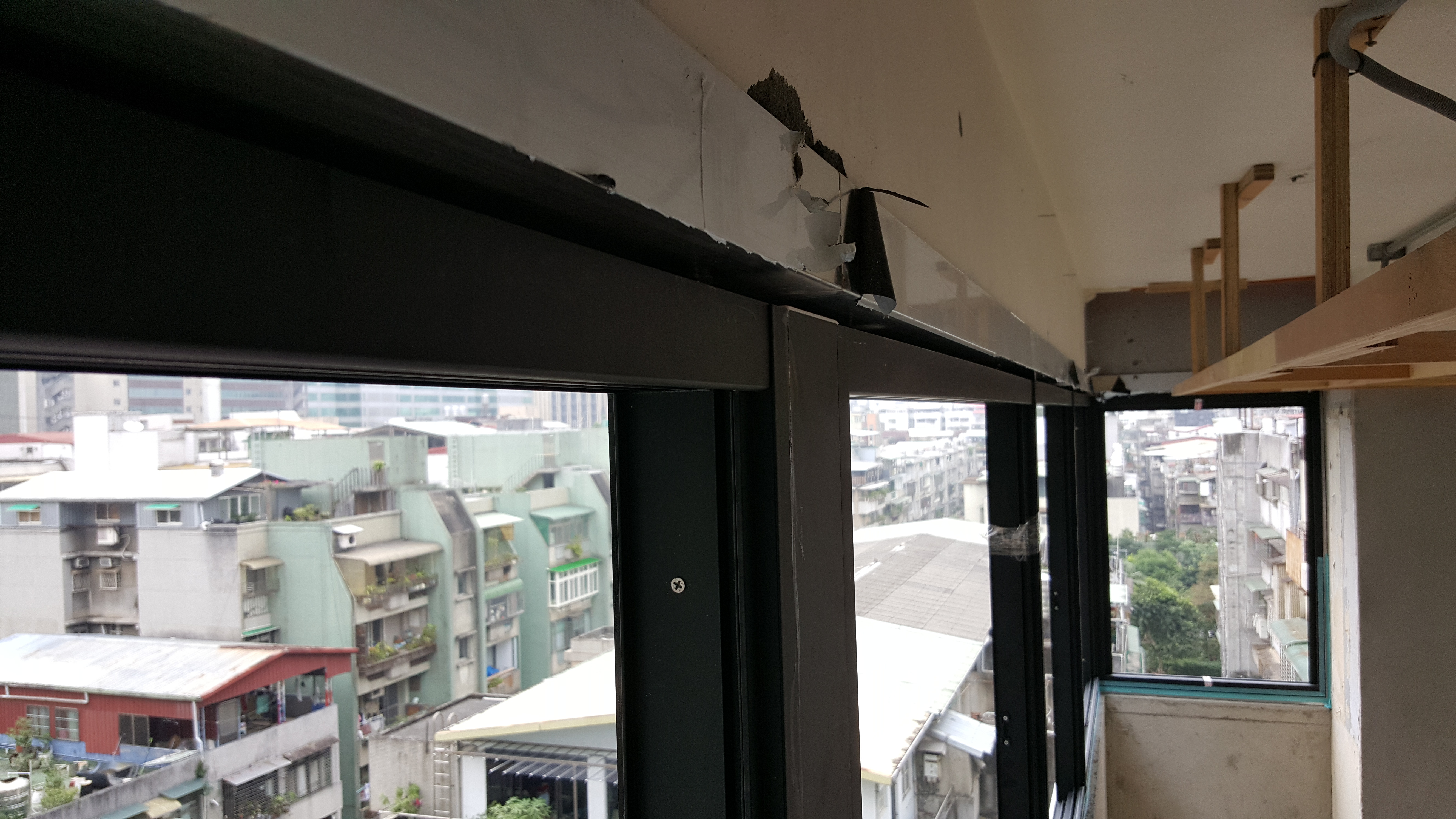 台北市鋁門窗氣密窗施工