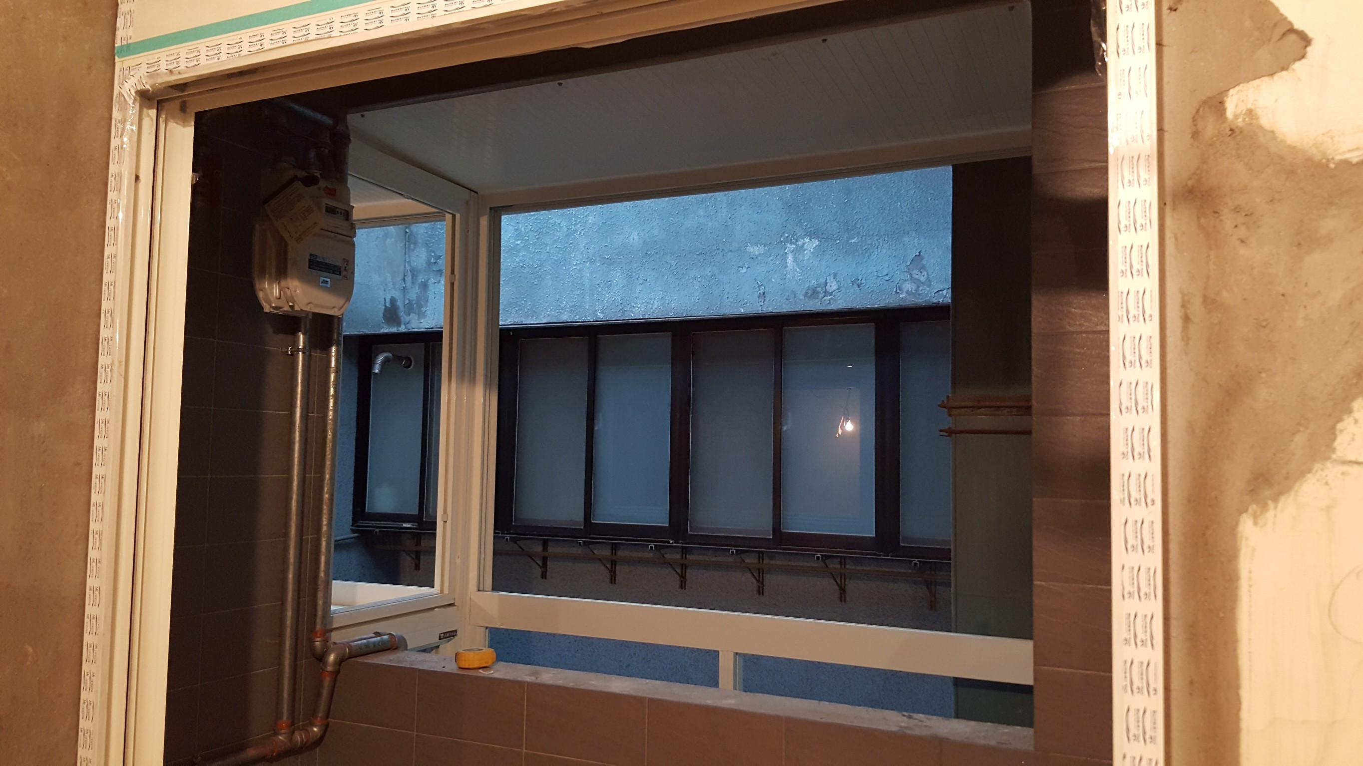 新北市板橋住家鋁窗施工