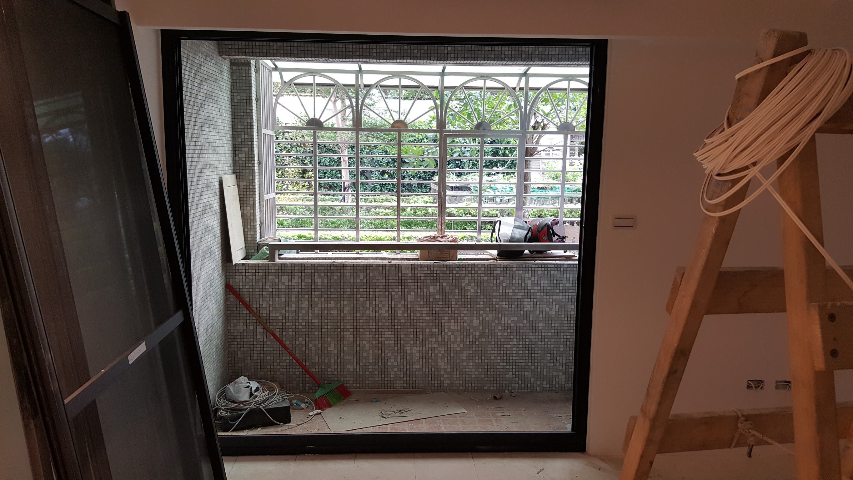 新北市板橋住家鋁門施工