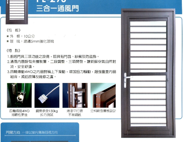三合一通風門4