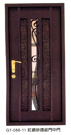 鑄鋁鍛造門中門