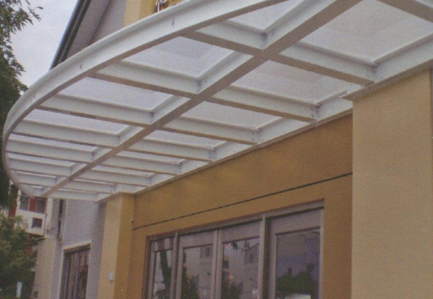 玻璃PC版採光罩