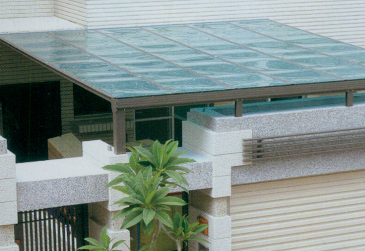 玻璃PC版採光罩