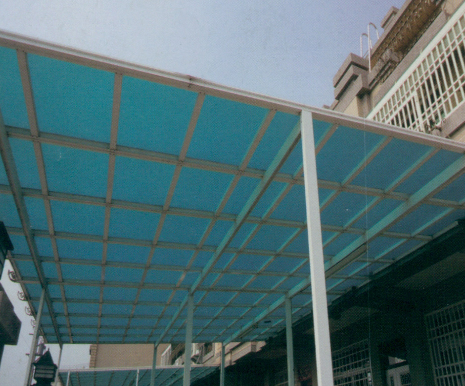 玻璃PC版採光罩