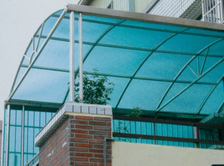 玻璃PC版採光罩