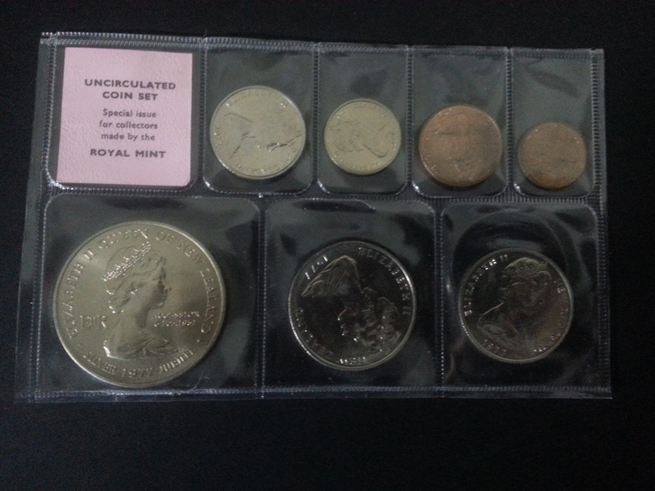 1977年紐西蘭紀念套幣